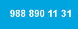 988 890 11 31 988 890 11 31
